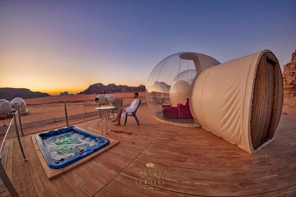 wadi rum bubble luxotel