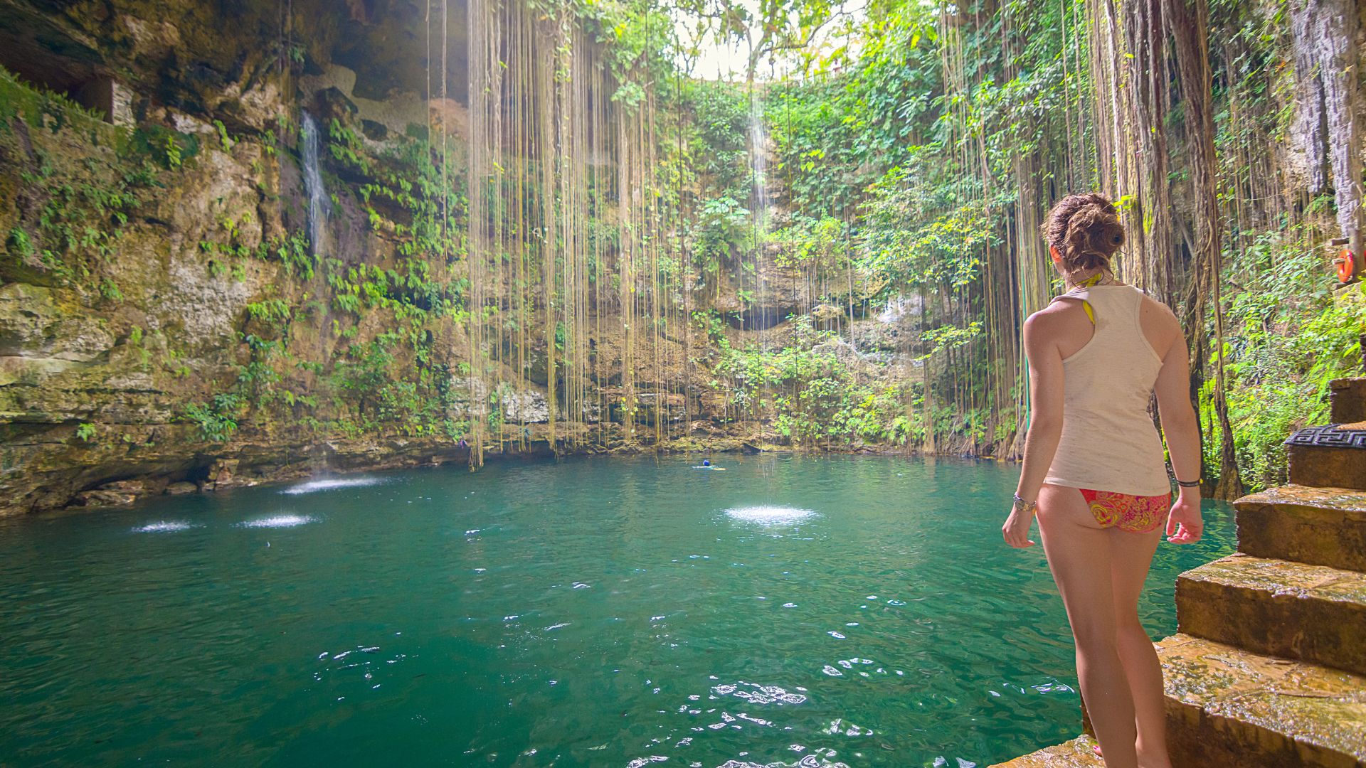 cenote mexico luna de miel